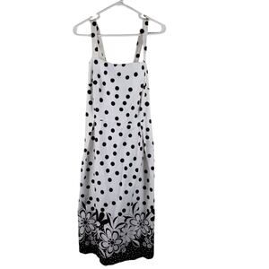 Karen Steven's Strapless Poka Dot Summer Vacation Cruise Dress Women's 16W